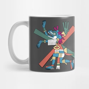 Xolotl The Underworld Dog God of the Aztecs Mug